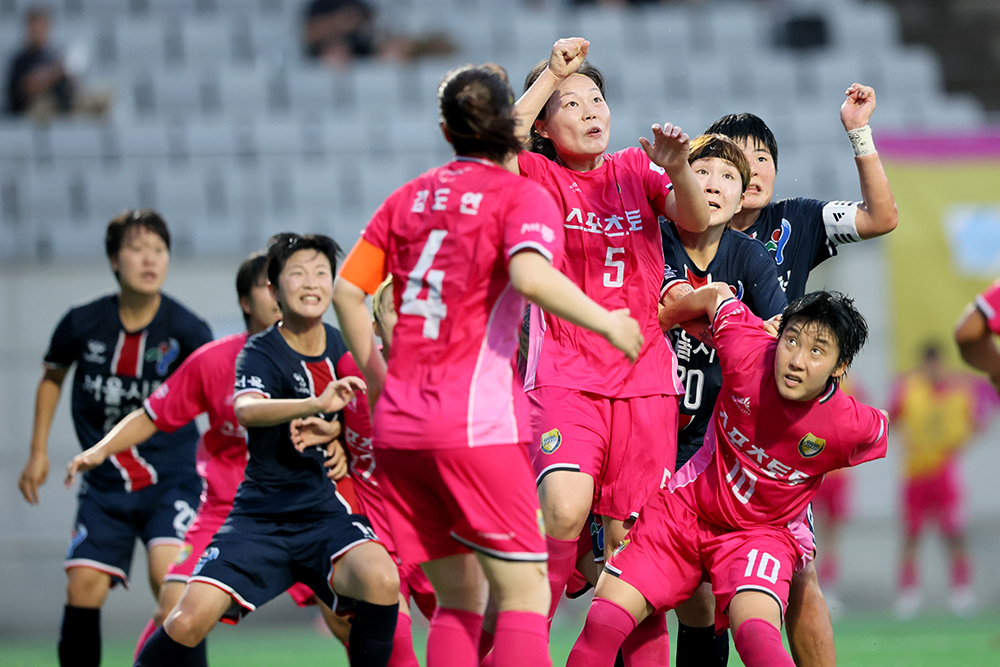 WK리그 17라운드 서울시청 VS 세종스포츠토토
